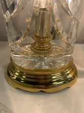 Load image into Gallery viewer, Pair of Overture Crystal &amp; Brass Table Lamps from Waterford

