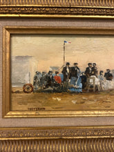 Load image into Gallery viewer, Vintage Seaside Impressionist Oil Painting (III), signed
