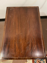 Load image into Gallery viewer, Mahogany Lyre Harp Table
