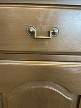 Load image into Gallery viewer, Custom Cherry Three Drawer, Two Cabinet Buffet
