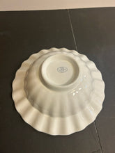 Load image into Gallery viewer, White Ruffle Serving Bowl from Varm Ceramica made in Italy
