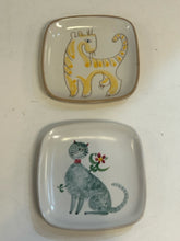 Load image into Gallery viewer, Set of 7 &quot;Menagerie&quot; Square Dishes from Glidden Pottery, signed
