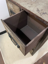 Load image into Gallery viewer, Rustic  Six  Drawer Cabinet Labeled with Numbers
