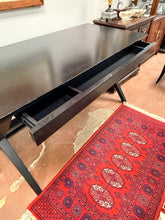 Load image into Gallery viewer, Minimalist One Drawer Desk with Criss Cross Legs

