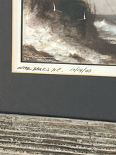 Load image into Gallery viewer, Rustic Framed Print &quot;Outer Banks, NC 10/14/00&quot; by Henry Parker, signed
