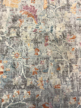 Load image into Gallery viewer, Cream, Orange &amp; Blue Area Rug from Ballard Design, 100% Viscose
