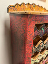 Load image into Gallery viewer, Hand Painted Decorative Wine Rack

