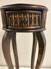Load image into Gallery viewer, Bamboo &amp; Wood One Drawer Plant Stand
