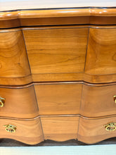Load image into Gallery viewer, Three Drawer Dresser with  Brass Hardware form Harden Furniture for Walter E. Smithe
