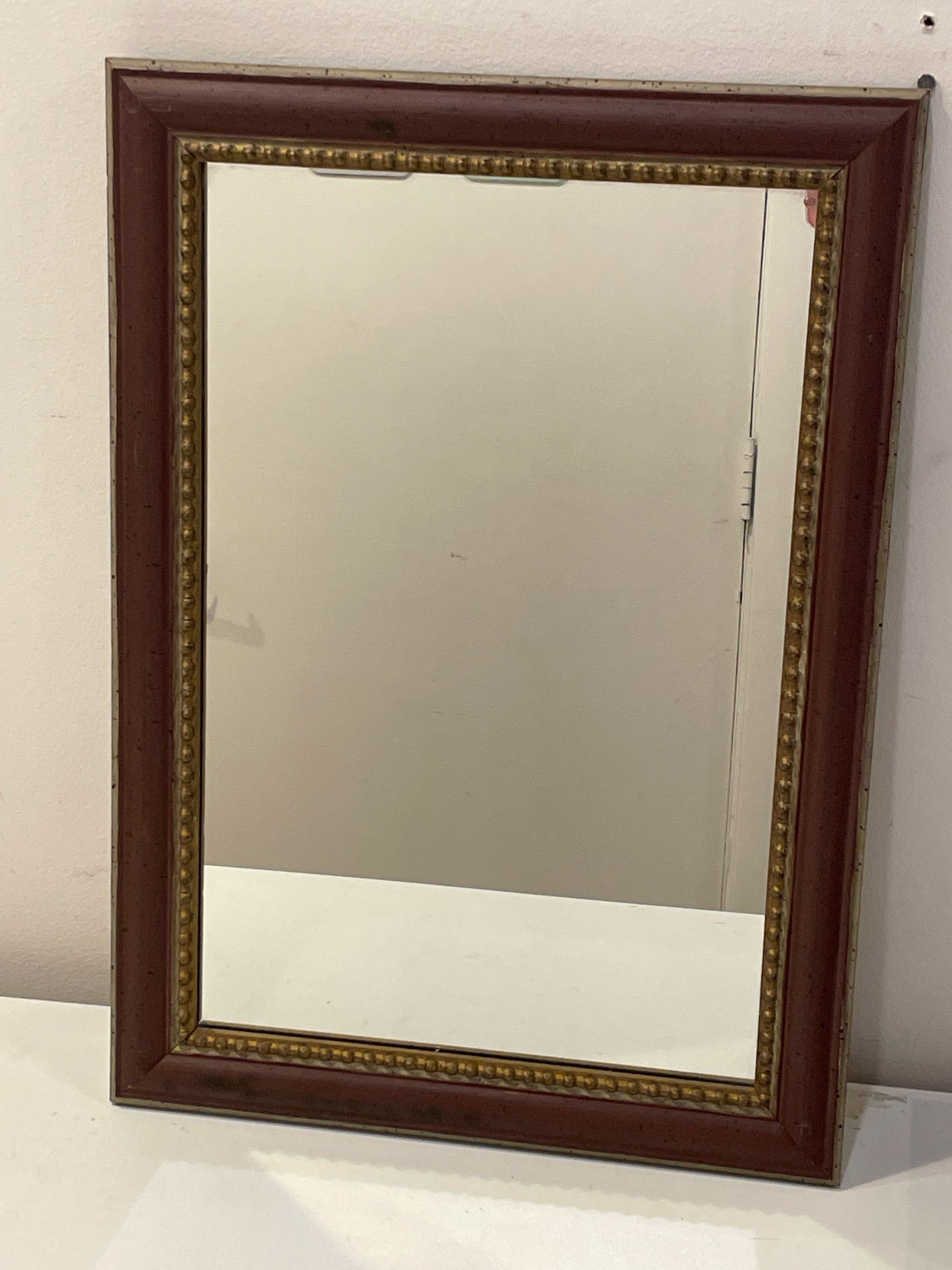 Rectangular Beaded Mirror