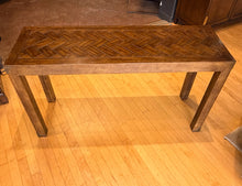 Load image into Gallery viewer, Oak Parsons Console Table from Henredon
