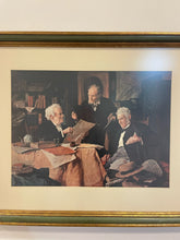 Load image into Gallery viewer, Framed &quot;Legal Adversaries&quot; by Louis Charles Moeller (circa 1855-1927)
