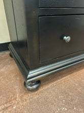 Load image into Gallery viewer, Five Drawer St. James Collection Dresser in Antiqued Black from Restoration Hardware
