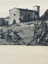 Load image into Gallery viewer, Framed Print "Casadonna" (Abruzzo, Italy) signed, numbered &amp; stamped
