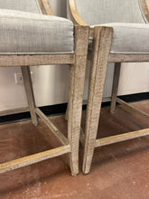 Load image into Gallery viewer, Two Upholstered Counter Stools from Restoration Hardware
