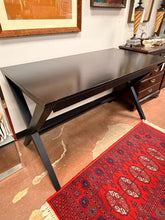Load image into Gallery viewer, Minimalist One Drawer Desk with Criss Cross Legs
