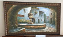 Load image into Gallery viewer, Art Print of Fountain in Courtyard
