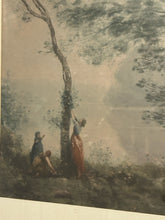 Load image into Gallery viewer, Framed Print "Souvenir de Mortefontaine" by Jean Baptiste-Camille Corot
