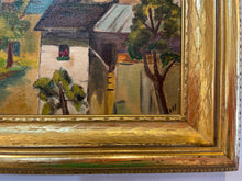 Load image into Gallery viewer, Framed Oil &quot;Townscape&quot; by Fritz Muhlbrecht

