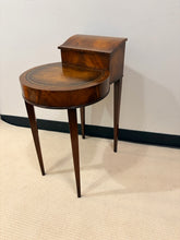 Load image into Gallery viewer, Federal Style Leather Top Smoking Table from Weiman
