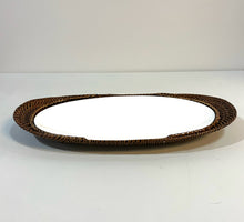 Load image into Gallery viewer, Handwoven Serving Tray with Removable Ceramic Dish Calaisio
