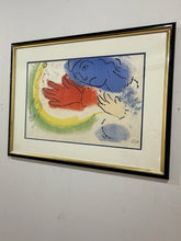 Load image into Gallery viewer, Original Maeght Editeur Lithograph "Femme Ecuyere" (Woman Circus Rider) from Derriere le MiroirNo. 147  by Marc Chagall, signed
