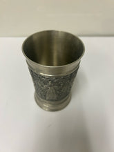 Load image into Gallery viewer, Vintage German Pewter Cup with Embossed Relief-1
