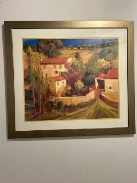 Framed Print of Tuscan Countryside