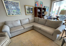 Load image into Gallery viewer, Light Gray Sectional from Pottery Barn
