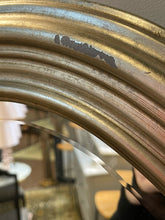 Load image into Gallery viewer, Brushed Silver/Gold Oval Mirror
