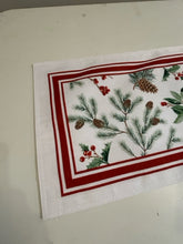Load image into Gallery viewer, &quot;Winter Holiday Berry&quot; Table Runner from Elrene Home Fashions
