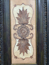 Load image into Gallery viewer, Framed Floral Medallion Wall Art
