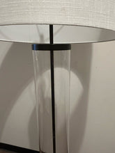 Load image into Gallery viewer, Promenade Floor Lamp Black w White Shade from Crate &amp; Barrel
