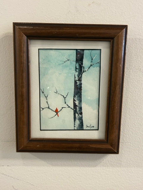 Framed Original Watercolor 