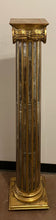 Load image into Gallery viewer, Decorative Column/Pedestal with Mirrored Sides
