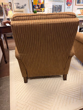 Load image into Gallery viewer, Brown Striped Upholstered Recliner from Flexsteel
