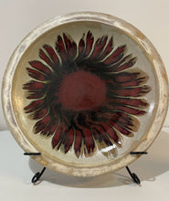 Load image into Gallery viewer, Large Decorative Pottery Plate on Stand
