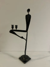 Load image into Gallery viewer, Brutalist Style Sculptural Candleholder by Miran Elbakyan, signed
