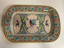 Load image into Gallery viewer, Hand Painted Serving Platter from William Sonoma made in Portugal
