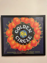 Load image into Gallery viewer, Replica of Vintage Poster Golden Circle from Pottery Barn
