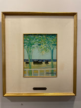 Load image into Gallery viewer, Original Oil of Boats &amp; Trees by Michael Henry
