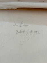 Load image into Gallery viewer, Original Acrylic "Abstract Landscape" by Ian Baker Johnson, signed
