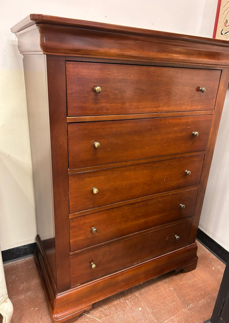 Five Drawer Highboy Dresser from Carlisle Collection Furniture