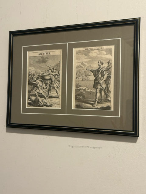 Framed Engraving 