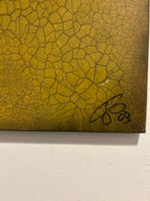 Load image into Gallery viewer, Floral Art Print on Wood Panel by Chip DuPont, signed - Yellow
