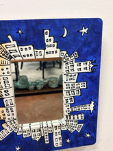 Load image into Gallery viewer, Hand Painted Mirror by Steinman, signed on back
