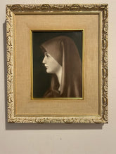 Load image into Gallery viewer, Framed Print Portrait of Saint Fabiola by Jean-Jaques Henner
