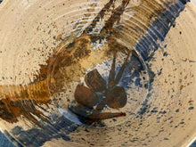 Load image into Gallery viewer, Brown &amp; Blue Pottery Bowl
