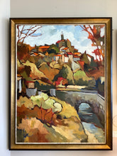 Load image into Gallery viewer, Original Abstract Acrylic of Autumn Scene by Sacha Barrette, signed
