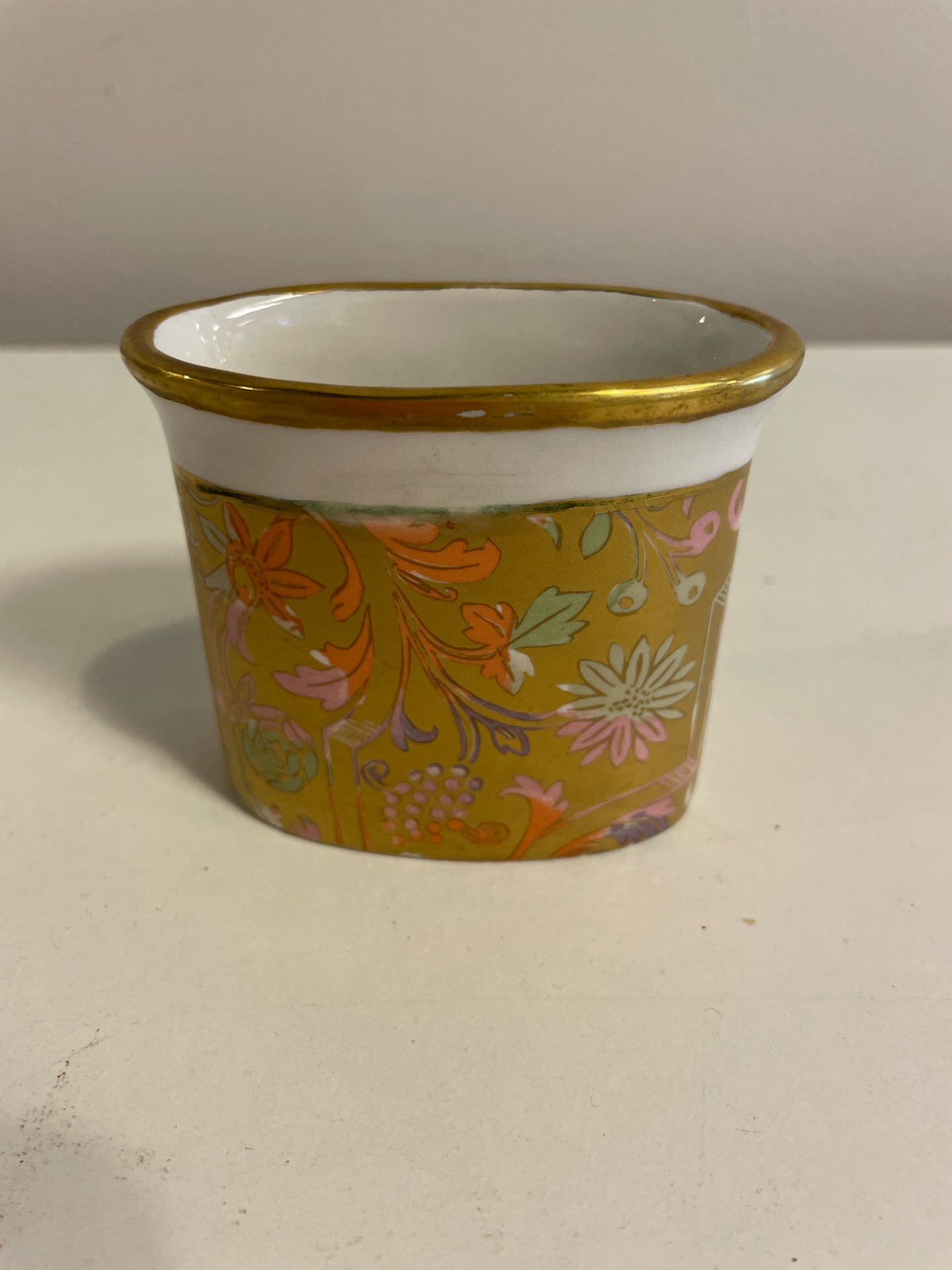 Miniature Porcelain Container from Mottahedeh
